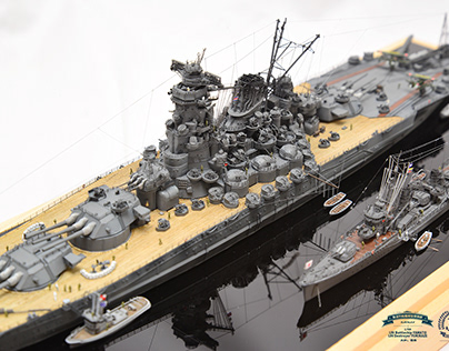 1/700 IJN Battleship YAMATO & Destroyer YUKIKAZE