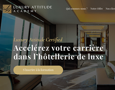 Luxury Attitude - UI/UX Website