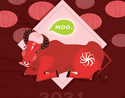 Year of the Ox - 2 illustrations