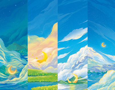 COLLECTION OF STORIES OF CLOUDS AND MOONS