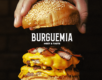 Burguemia Meet & Taste Brand Identity