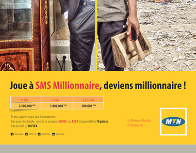 MTN SMS Millionnaire de MTN Congo
