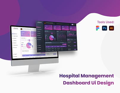 Project thumbnail - Hospital Management Dashboard