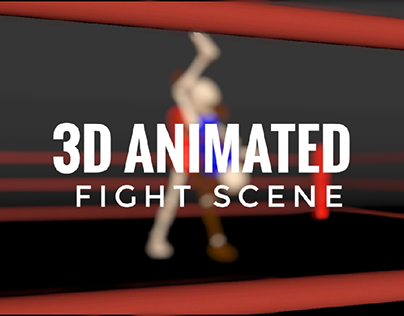 3D Animated Fight Scene