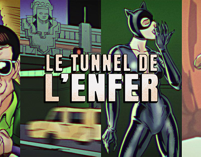 Le tunnel de l'enfer, clip d'animation musicale