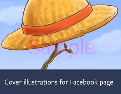 Cover illustrations for Facebook page