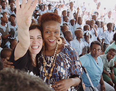 Paola Turci e Paolo Fresu in Haiti