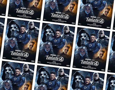 Marvel Studios' The Fantastic 4 Poster by Nyi Nyi Zaw