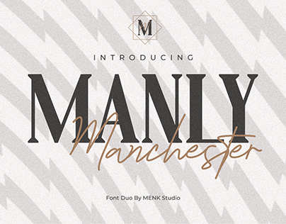 Manly Manchester - Font Duo