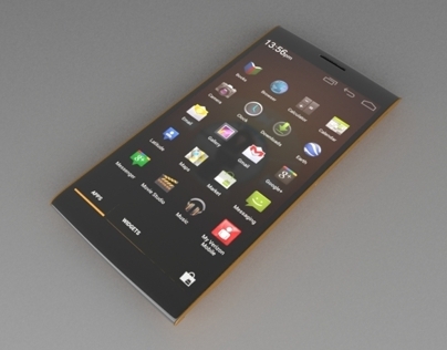 hipster phone concept