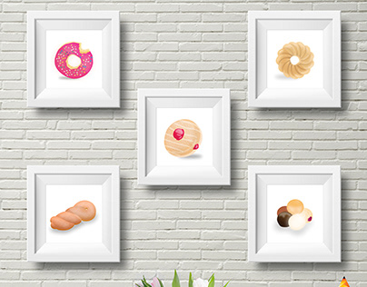 Vector Symbols 02: Types of Donuts