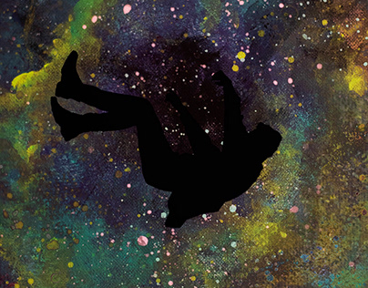 Falling Through Space Animation