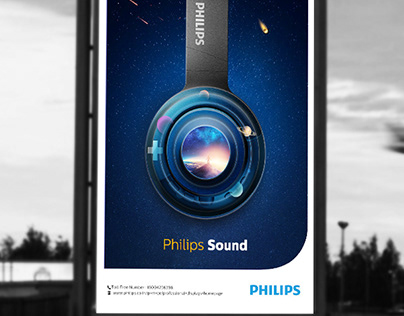 Philips Headphone Ad