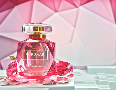 Elie Saab perfume(Rose)-CGI