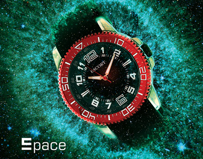 Escort Watches - Space Events - Concept Ad Campaign