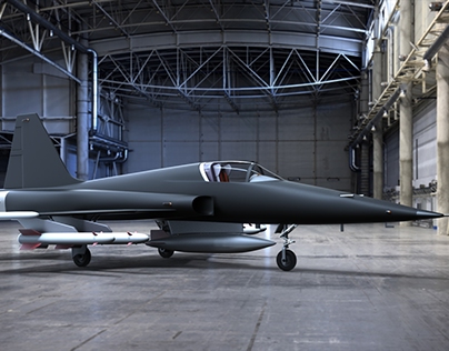 3D - Northrop F5 (Top Gun "The Mig")