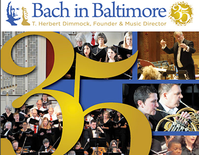 Bach in Baltimore 35th Ann. Program booklet