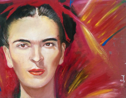 Frida Kahlo Portrait / Retrato de Frida Kahlo