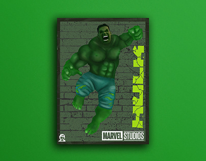 Digital Concept Art Hulk