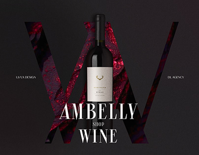Ambelly Wine. Wine Shop Design