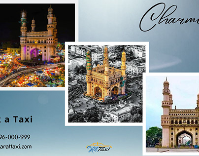Visit Charminar in Hyderabad with Bharat Taxi