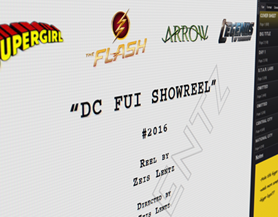 DC FUI Showreel by Zeis Lentz