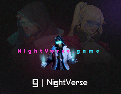 Project thumbnail - NightVerse Game ┃ Social Media Designs