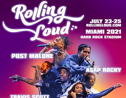 ROLLING LOUD 2021 - POSTER