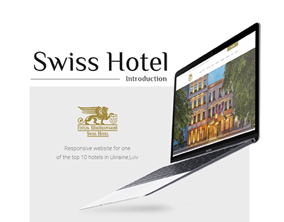 Website for the Swiss Hotel in Lviv