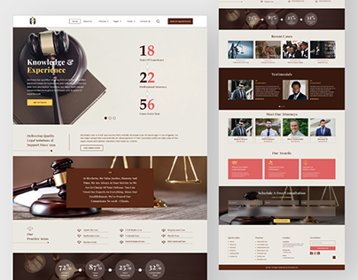 Lawyer website design
