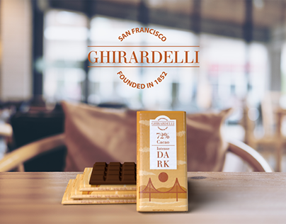 Ghirardelli Logo and Package Redesign