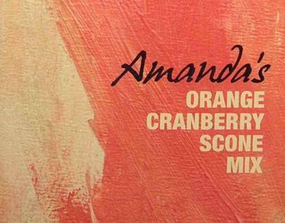 Amanda's Orange Cranberry Scone Mix