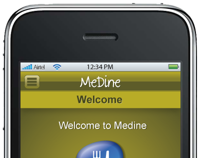 iPhone App for MeDine