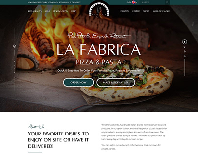 Pizza Makers Web Design