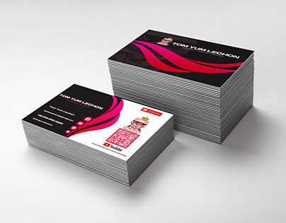 Content Creator Business Card - Sample Design