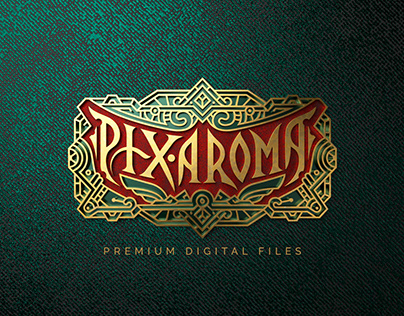 Pixaroma Logo Design