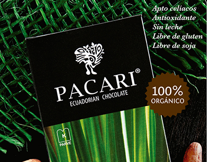 Diseño de flyer · Chocolate Pacari