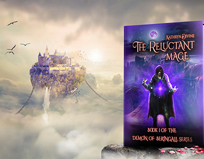 Pruple magical fantasy book cover