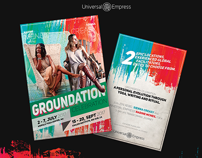 Universal Empress Groundation Post Card Design