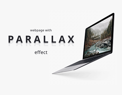 Parallax effect webpage