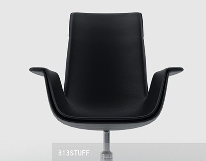 3d model of Walter Knoll FK armchair