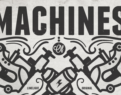 Machines of Pain and Beauty shirt design for Limelight
