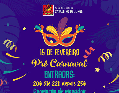 Cavaleiro de Jorge - Pré Carnaval ( Identidade visual )