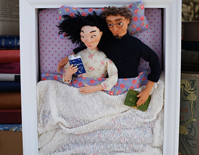 Reading Books in Bed Together