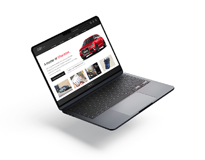 Audi | Web Landing page