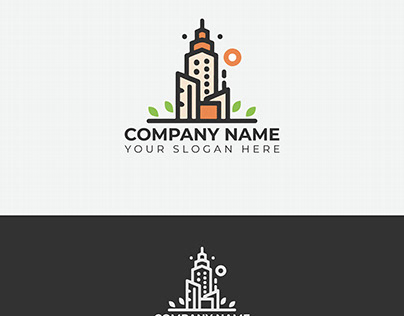 Luxury home real estate logo with logo concept
