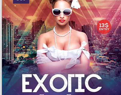 Exotic - PSD Flyer