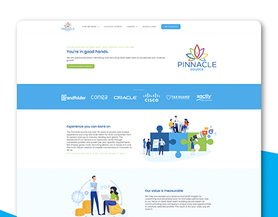 Logo & Web Design | Pinnacle Source