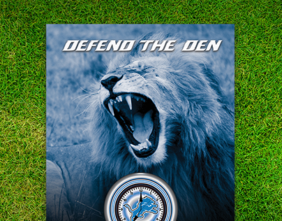 Detroit Lions Poster