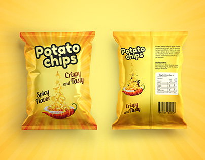Snacks Packaging Design
